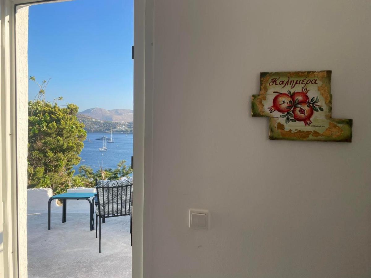 Sweet Home With Two Beds -One Single Room- With Beautiful View! Agia Marina  Exteriör bild